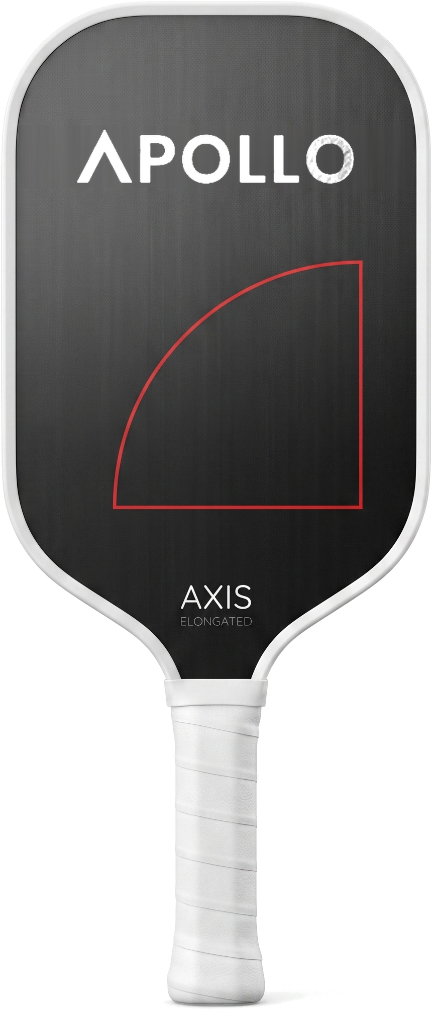 Apollo Axis Elongated 16mm pickleball paddle in blue and black.