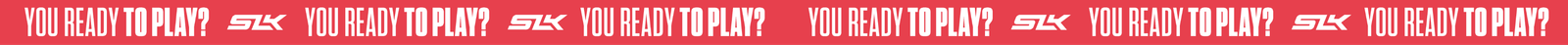Red banner repeating white text 'YOU READY TO PLAY?' and 'ALTO' logo.